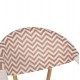 ΠΟΛΥΘΡΟΝΑ BAMBOO LOOK HM5861.03 ΚΑΦΕ-ΛΕΥΚΟ 58.5x58x82Υεκ.