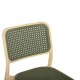 ΚΑΡΕΚΛΑ ΠΟΛΥΠΡΟΠΥΛΕΝΙΟΥ MEKO HM5934.04 ΜΠΕΖ ΜΕ OLIVE GREEN ΨΑΘΑ 51x52x80Υεκ.