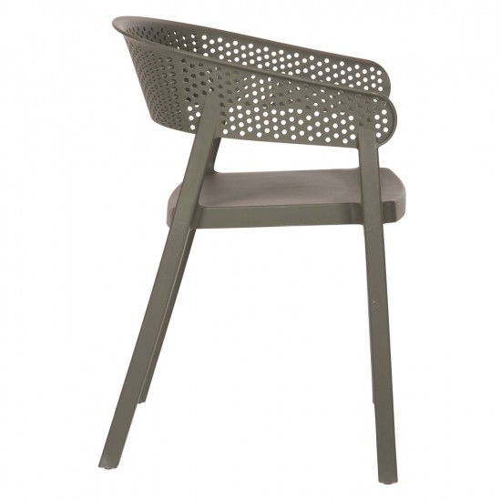 ΠΟΛΥΘΡΟΝΑ ΠΟΛΥΠΡΟΠΥΛΕΝΙΟΥ PERFOE HM5941.07 DARK OLIVE 56x50x73Υεκ.