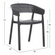 ΠΟΛΥΘΡΟΝΑ ΠΟΛΥΠΡΟΠΥΛΕΝΙΟΥ PERFOE HM5941.10 ΓΚΡΙ 56x50x73Υεκ.