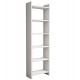 ΒΙΒΛΙΟΘΗΚΗ CLASSIKER HM9226.11 ΜΕΛΑΜΙΝΗΣ ΛΕΥΚH 48,5x22x160Υεκ.