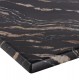 ΕΠΙΦΑΝΕΙΑ ΤΡΑΠΕΖΙΟΥ WERZALIT 120Χ80Χ3.5εκ. BLACK GOLD MARBLE HM5630.15