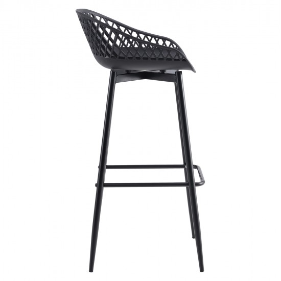 ΣΚΑΜΠΟ ΠΟΛΥΠΡΟΠΥΛΕΝΙΟΥ AVAYA HM8686.12 ΜΑΥΡΟ ΜΕ ΜΕΤΑΛΛΙΚΑ ΠΟΔΙΑ 45x45x97Υ εκ.