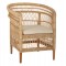 ΠΟΛΥΘΡΟΝΑ MALAWI HM9635.04 ΞΥΛΟ ΜΑΟΝΙ ΕΠΕΝΔΥΣΗ RATTAN ΛΕΥΚΟ ΜΑΞΙΛΑΡΙ ΚΑΘΙΣΜΑΤΟΣ 80x70x86Υεκ.
