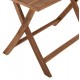 ΤΡΑΠΕΖΙ ΤΡΑΠΕΖΑΡΙΑΣ KENDALL ΠΤΥΣΣΟΜΕΝΟ HM9542 TEAK ΣΕ ΦΥΣΙΚΟ ΧΡΩΜΑ 120x80x75Yεκ.