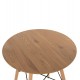 ΤΡΑΠΕΖΙ ΣΤΡΟΓΓΥΛΟ MINIMAL HM0060.04 ΦΥΣΙΚΟ ΧΡΩΜΑ MDF-ΠΟΔΙΑ ΟΞΙΑΣ ΣΕ ΦΥΣΙΚΟ ΧΡΩΜΑ Φ60Χ76Υεκ.