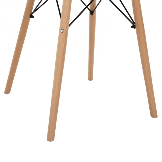 ΤΡΑΠΕΖΙ ΣΤΡΟΓΓΥΛΟ MINIMAL HM0060.04 ΦΥΣΙΚΟ ΧΡΩΜΑ MDF-ΠΟΔΙΑ ΟΞΙΑΣ ΣΕ ΦΥΣΙΚΟ ΧΡΩΜΑ Φ60Χ76Υεκ.