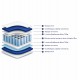ΣΤΡΩΜΑ POCKET SPRING 120x200 ΔΙΠΛΗΣ ΟΨΗΣ HM309.08 HOMEMARKT