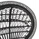 ΠΟΛΥΘΡΟΝΑ ROYAL PEACOCK HM9342.03 RATTAN ΜΑΥΡΟ-ΜΑΞΙΛΑΡΙ ΜΑΥΡΟ 114x72x150Yεκ.