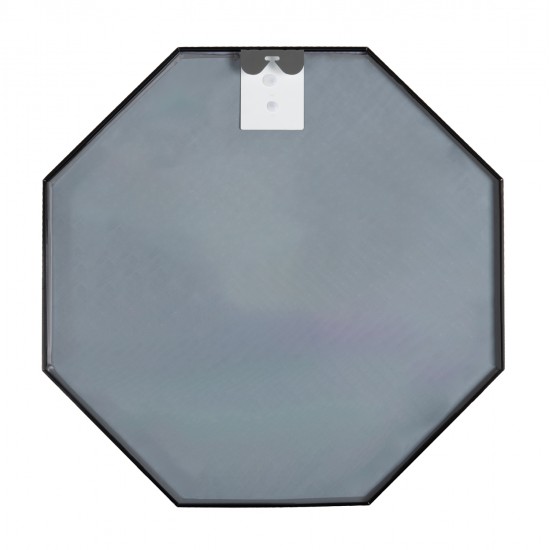 ΚΑΘΡΕΠΤΗΣ ΤΟΙΧΟΥ HM9583.01 ΟΚΤΑΓΩΝΟΣ ΣΚΕΛΕΤΟΣ ΑΛΟΥΜΙΝΙΟΥ ΜΑΥΡΟ 55,5x2,5x55,5Υεκ.