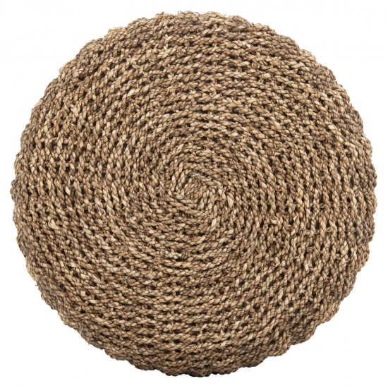 ΣΚΑΜΠΟ BEAM HM7827 ΞΥΛΟ ΤΕΑΚ ΚΑΙ SEAGRASS ΣΕ ΦΥΣΙΚΟ & ΜΑΥΡΟ Φ43x45Yεκ.