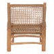 ΚΑΡΕΚΛΑ LONDER HM5986 ΞΥΛΟ TEAK ΣΕ ΦΥΣΙΚΟ ΚΑΙ ΣΥΝΘΕΤΙΚΟ RATTAN 63x77x77Υεκ.