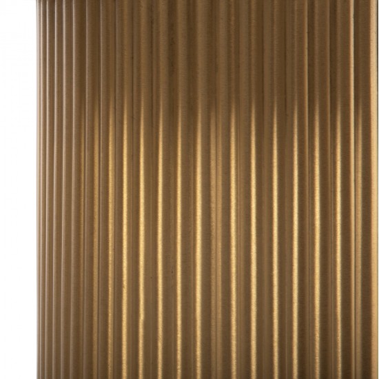 ΤΡΑΠΕΖΙ ΣΑΛΟΝΙΟΥ CLAD HM9674 ΜΕΤΑΛΛΟ ΣΕ ΧΡΥΣΟ & ΜΑΥΡΟ Φ80x32Υεκ.