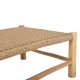 ΤΡΑΠΕΖΙ ΣΑΛΟΝΙΟΥ LONDER HM5985 ΞΥΛΟ ΤΕΑΚ- ΣΥΝΘΕΤΙΚΟ RATTAN-ΦΥΣΙΚΟ 119x79,5x41Yεκ.