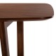 ΤΡΑΠΕΖΙ ΤΡΑΠΕΖΑΡΙΑΣ RINER ΟΡΘΟΓΩΝΙΟ HM9745 MDF ΜΕ ΚΑΠΛΑΜΑ ΚΑΡΥΔΙΑΣ 180x90x76εκ.