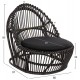 ΠΟΛΥΘΡΟΝΑ ENTROPY HM9840.03 ΦΥΣΙΚΟ RATTAN ΜΕ ΜΑΞΙΛΑΡΙ-ΜΑΥΡΟ 80x97x85Υεκ.