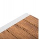 ΤΡΑΠΕΖΙ ΕΞΩΤ.ΧΩΡΟΥ GOYA HM6059.01 ΑΛΟΥΜΙΝΙΟ ΛΕΥΚΟ & POLYWOOD 160X80Χ75Υεκ.