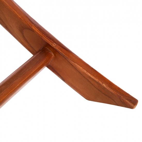 ΚΑΡΕΚΛΑ LOUNGE ΑΝΑΔΙΠΛΟΥΜΕΝΗ FERM HM9477.01 ΜΑΣΙΦ ΤΕΑΚ ME ΣΧΟΙΝΙ VIRO 65,5x80x67Υεκ