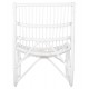 ΠΟΛΥΘΡΟΝΑ GRINN HM9815.03 ΡΑΒΔΟΙ RATTAN ΣΕ ΛΕΥΚΟ 56,5x73,5x79,5Υ εκ.