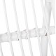 ΠΟΛΥΘΡΟΝΑ GRINN HM9815.03 ΡΑΒΔΟΙ RATTAN ΣΕ ΛΕΥΚΟ 56,5x73,5x79,5Υ εκ.