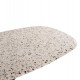 ΤΡΑΠΕΖΙ ΟΒΑΛ RODDEN HM11903.03 ΜΕ WERZALIT TERRAZZO-ΜΑΥΡΗ ΧΙΑΣΤΙ ΒΑΣΗ 146x94x75Υεκ