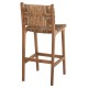 ΣΚΑΜΠΟ ΜΠΑΡ WALTER HM9841 ΞΥΛO TEAK ΣΕ ΦΥΣΙΚΟ-ΨΑΘΑ 46x55x105Υ εκ.