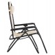 ΠΟΛΥΘΡΟΝΑ RELAX COMPANION HM5095.12 ΜΠΕΖ TEXTILENE-ΜΑΥΡΟ ΜΕΤΑΛΛΟ 67x145x110Υεκ.