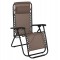 ΠΟΛΥΘΡΟΝΑ RELAX COMPANION HM5095.14 ΣΑΜΠΑΝΙ TEXTILENE-ΜΑΥΡΟ ΜΕΤΑΛΛΟ 67x145x110Υεκ.