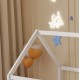 ΚΡΕΒΑΤΙ ΠΑΙΔΙΚΟ PEPE HM677.03 τ.MONTESSORI ΞΥΛΟ ΠΕΥΚΟ ΛΕΥΚΟ- 190x90εκ