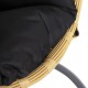 ΜΟΝΗ ΚΡΕΜΑΣΤΗ ΦΩΛΙΑ ME ΥΠΟΠΟΔΙΟ GRACIE HM5755.02 ΜΠΕΖ ΣΥΝΘ.RATTAN-ΓΚΡΙ ΜΕΤΑΛ.ΣΚΕΛΕΤΟΣ Φ104x200Υεκ