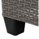 ΣΕΤ ΣΑΛΟΝΙ ΓΩΝΙΑ & ΤΡΑΠΕΖΙ CARSON HM6078.01 ΓΚΡΙ ΣΥΝΘ.RATTAN-ΜΑΞΙΛΑΡΙΑ