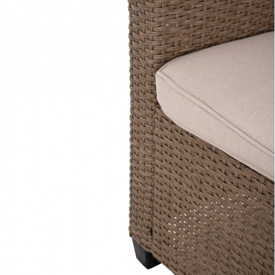 ΣΕΤ ΣΑΛΟΝΙ ΓΩΝΙΑ & ΤΡΑΠΕΖΙ CARSON HM6078.02 ΜΟΚΑ ΣΥΝΘ.RATTAN-ΜΑΞΙΛΑΡΙΑ