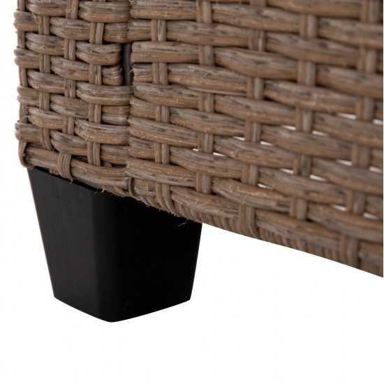 ΣΕΤ ΣΑΛΟΝΙ ΓΩΝΙΑ & ΤΡΑΠΕΖΙ CARSON HM6078.02 ΜΟΚΑ ΣΥΝΘ.RATTAN-ΜΑΞΙΛΑΡΙΑ