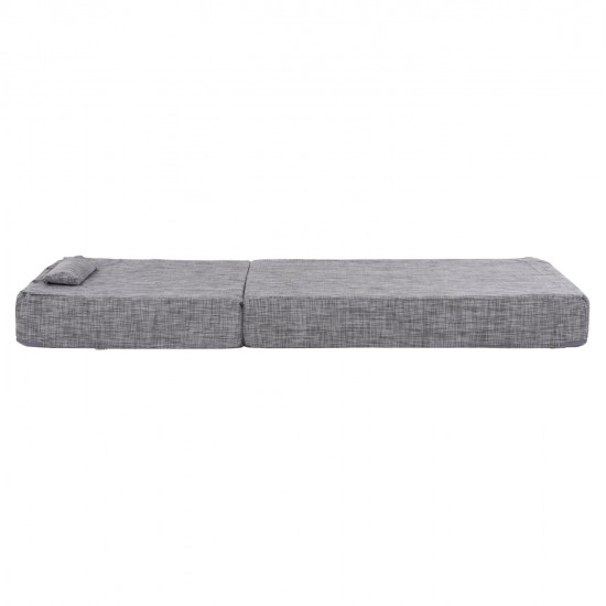ΜΑΞΙΛΑΡΙ ΞΑΠΛΩΣΤΡΑΣ TEXTILENE SIFNOS ΓΚΡΙ HM11761.10 200(120+80)x70x20Yεκ.