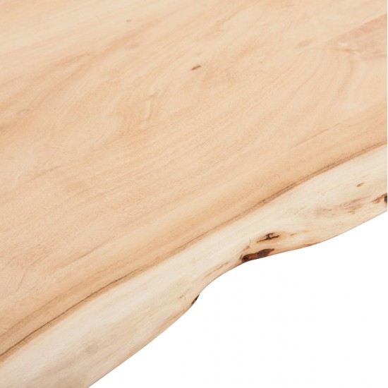 ΕΠΙΦΑΝΕΙΑ ΤΡΑΠΕΖΙΟΥ ΑΠΟ ΜΑΣΙΦ ΞΥΛΟ ΑΚΑΚΙΑΣ HM8506.21 ΦΥΣΙΚΟ ΧΡΩΜΑ 200x95x4εκ.