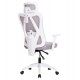 ΚΑΡΕΚΛΑ ΓΡΑΦΕΙΟΥ MEXER HM1195.02 ΓΚΡΙ MESH-PP ΒΑΣΗ-ΣΚΕΛΕΤΟΣ ΛΕΥΚΟΣ 68x70x136Υεκ.