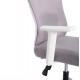 ΚΑΡΕΚΛΑ ΓΡΑΦΕΙΟΥ MEXER HM1195.02 ΓΚΡΙ MESH-PP ΒΑΣΗ-ΣΚΕΛΕΤΟΣ ΛΕΥΚΟΣ 68x70x136Υεκ.