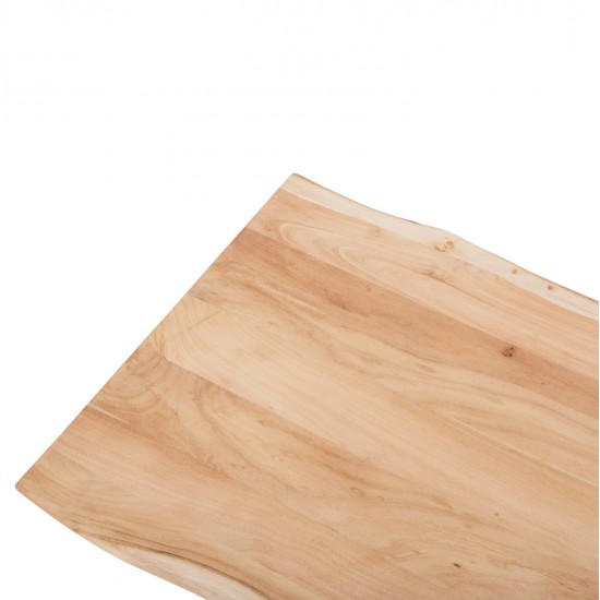 ΕΠΙΦΑΝΕΙΑ ΤΡΑΠΕΖΙΟΥ ΑΠΟ ΜΑΣΙΦ ΞΥΛΟ ΑΚΑΚΙΑΣ HM8465.21 ΦΥΣΙΚΟ ΧΡΩΜΑ 140x80x4 εκ.