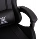 ΠΟΛΥΘΡΟΝΑ GAMING DARREN HM1203.04 ΜΑΥΡΟ-ΛΕΥΚΟ PVC 58.5x100x120Υεκ.