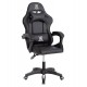 ΠΟΛΥΘΡΟΝΑ GAMING DARREN HM1203.04 ΜΑΥΡΟ-ΛΕΥΚΟ PVC 58.5x100x120Υεκ.