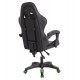 ΠΟΛΥΘΡΟΝΑ GAMING DARREN HM1203.03 ΜΑΥΡΟ-ΠΡΑΣΙΝΟ PVC 58.5x100x120Υεκ.