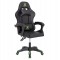 ΠΟΛΥΘΡΟΝΑ GAMING DARREN HM1203.03 ΜΑΥΡΟ-ΠΡΑΣΙΝΟ PVC 58.5x100x120Υεκ.