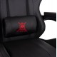 ΠΟΛΥΘΡΟΝΑ GAMING DARREN HM1203.01 ΜΑΥΡΟ-ΚΟΚΚΙΝΟ PVC 58.5x100x120Υεκ.