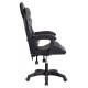 ΠΟΛΥΘΡΟΝΑ GAMING DARREN HM1203.10 ΜΑΥΡΟ-ΓΚΡΙ PVC 60x60x120Υεκ.