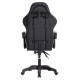 ΠΟΛΥΘΡΟΝΑ GAMING DARREN HM1203.10 ΜΑΥΡΟ-ΓΚΡΙ PVC 60x60x120Υεκ.