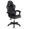 ΠΟΛΥΘΡΟΝΑ GAMING DARREN HM1203.10 ΜΑΥΡΟ-ΓΚΡΙ PVC 60x60x120Υεκ.
