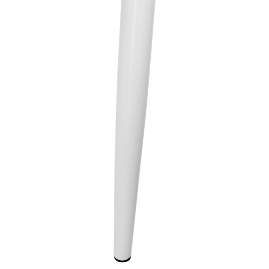 ΠΟΛΥΘΡΟΝΑ ΠΟΛΥΠΡΟΠΥΛΕΝΙΟΥ ARIADNE HM8001.31 ΛΕΥΚΗ ΜΕ ΛΕΥΚΑ ΜΕΤΑΛ.ΠΟΔΙΑ 62x54x81Υεκ.