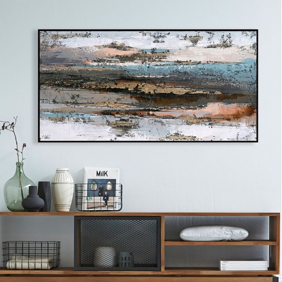 ΠΙΝΑΚΑΣ ΤΟΙΧΟΥ SEDIMENT HM4575.02 ΜΕ ΚΟΡΝΙΖΑ ΜΑΥΡΗ-ΚΑΜΒΑΣ 142x4.5x72Υεκ