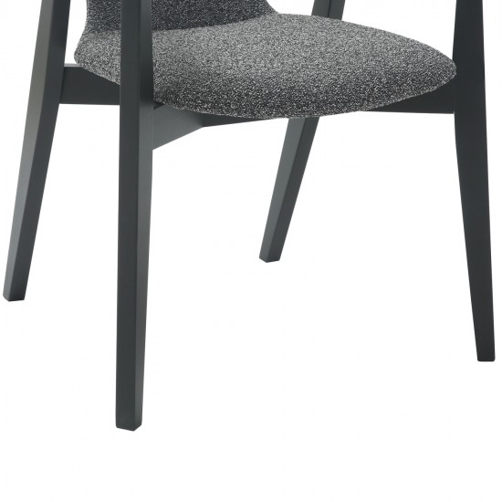 ΠΟΛΥΘΡΟΝΑ YEGER HM9995.01 ΞΥΛΟ ΟΞΙΑΣ ΣΕ ΜΑΥΡΟ-ΣΚΟΥΡΟ ΓΚΡΙ ΥΦΑΣΜΑ 59x58x78Υεκ.