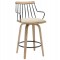ΣΚΑΜΠΟ ΜΠΑΡ JUDI HM9985.01 WHITE WASH Κ.Π.-ΜΑΥΡΟ ΜΕΤΑΛΛΟ-ΜΠΕΖ ΥΦΑΣΜΑ 48x52x92Υεκ